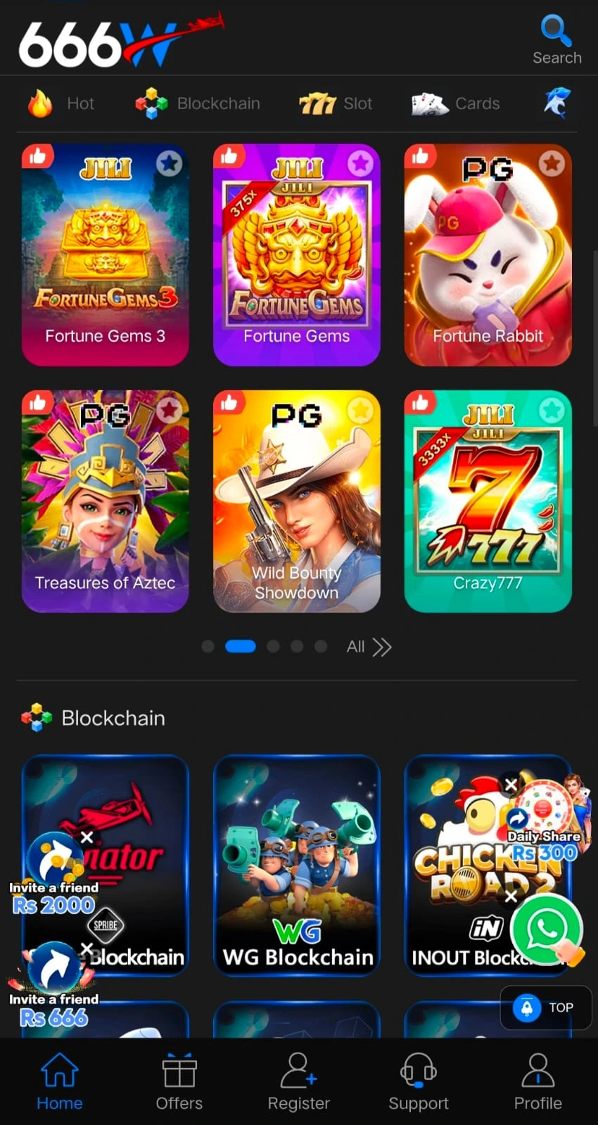 666W Game Download New Earning App in Pakistan