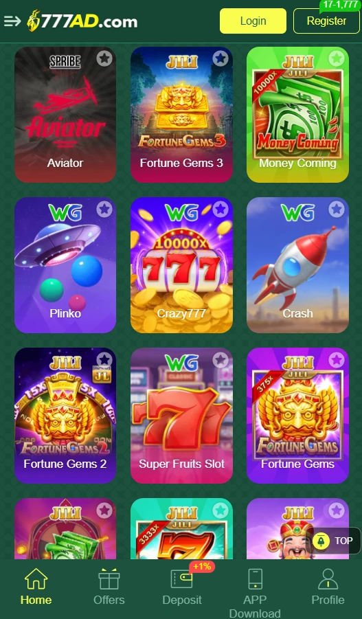 777AD Casino APK Download Real Earning App 2025