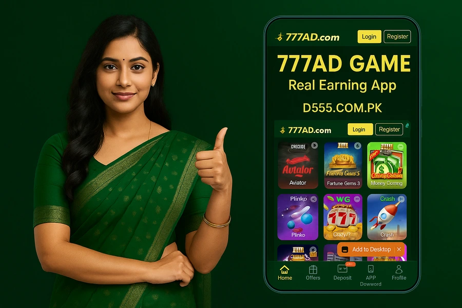 777AD Download APK Real Earning Game for Pakistan