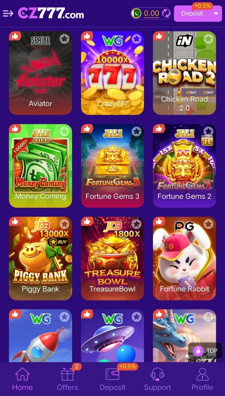 CZ777 Com Download Real Money App