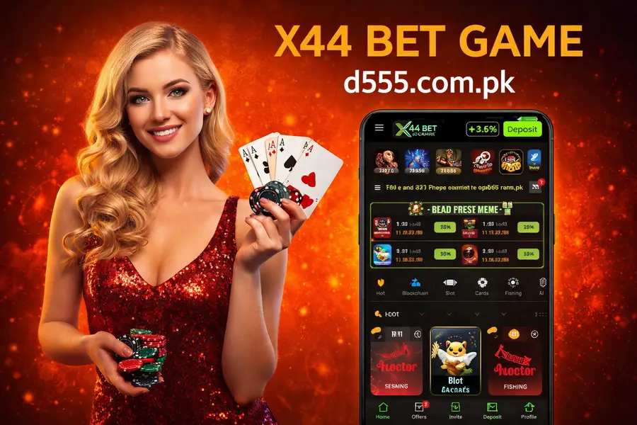X44 Bet Download (Best Real Earning App) for Pakistan
