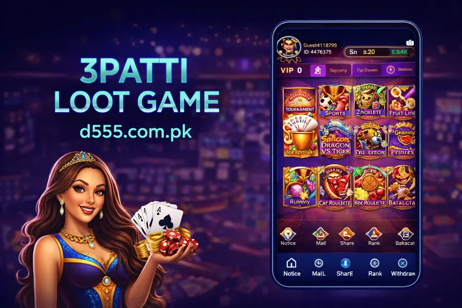 3Patti Loot App Download (Trusted Earning App) in Pakistan