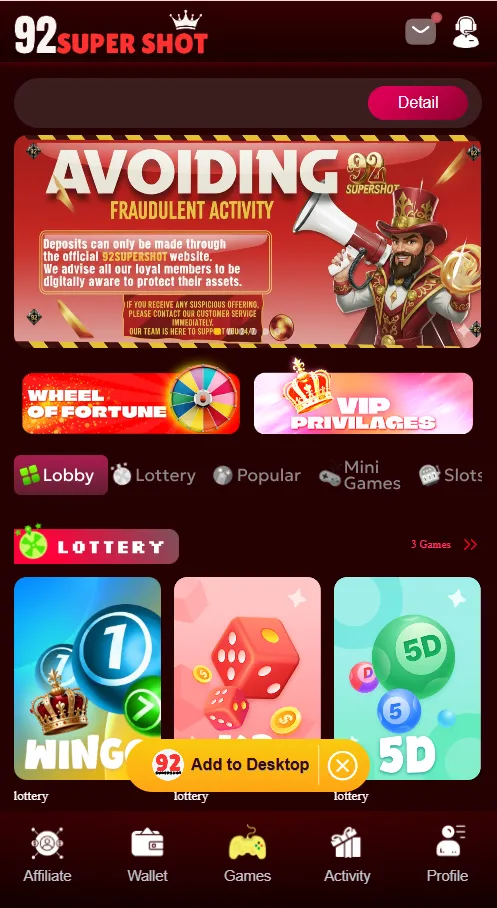 92Supershot Login (Real Earning App) in Pakistan