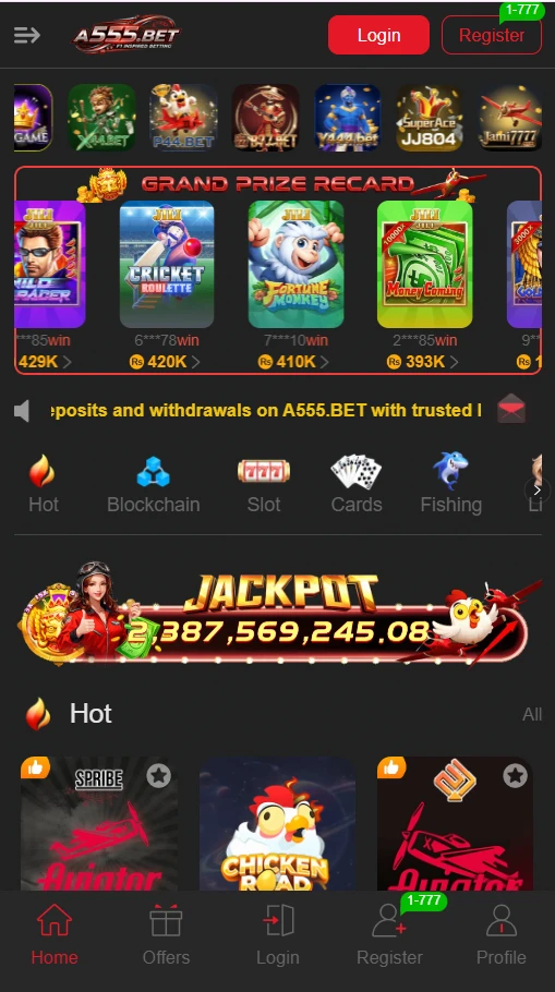 A555 Casino Game Download (Real Earning App) in Pakistan