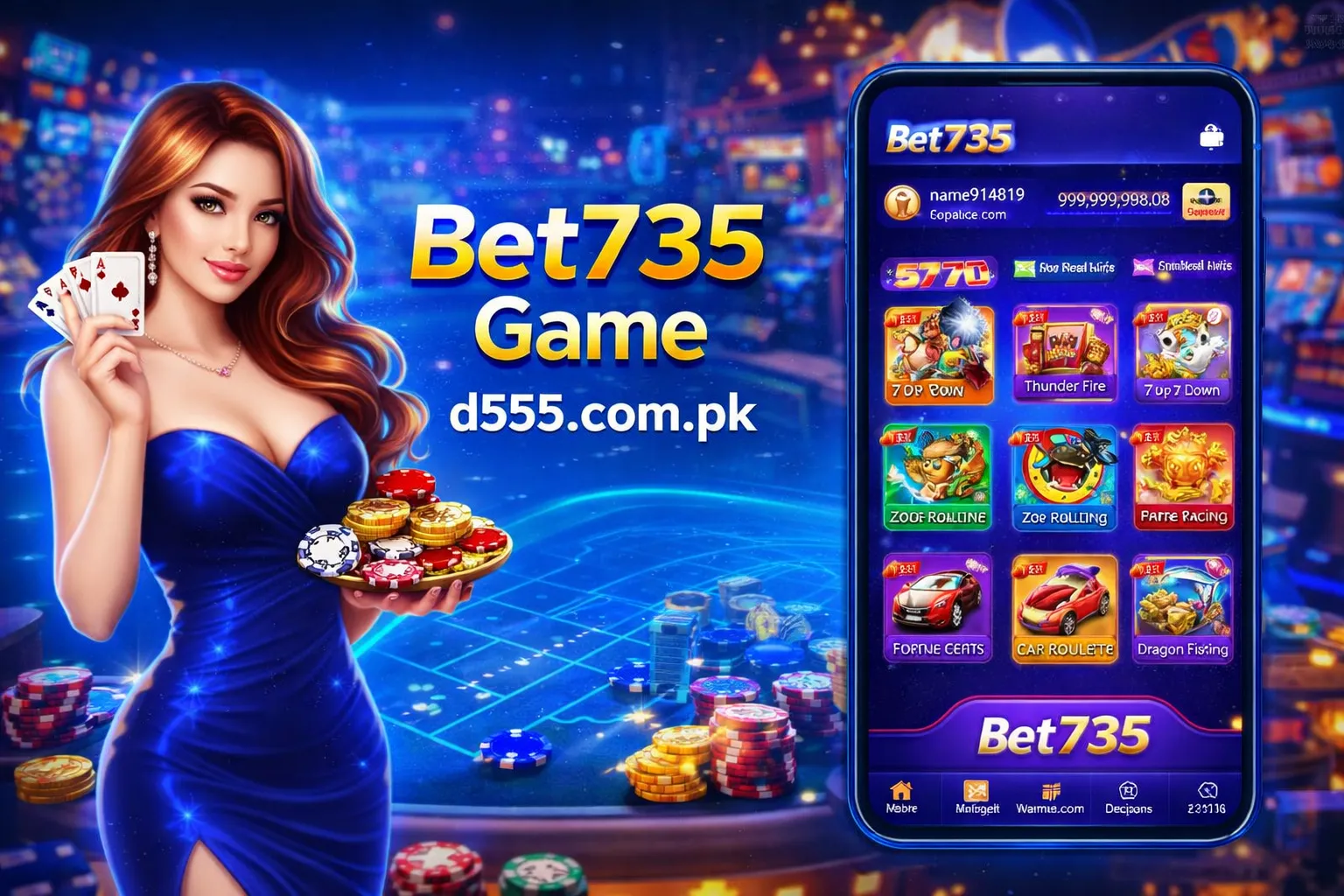 Bet735 Download (Real Casino App) in Pakistan