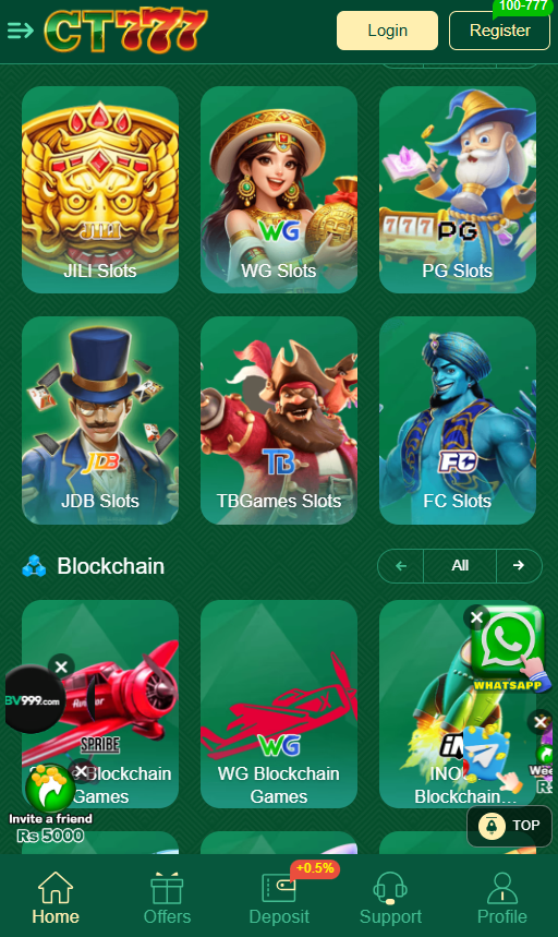 CT777 App Download (Real Casino App) in Pakistan