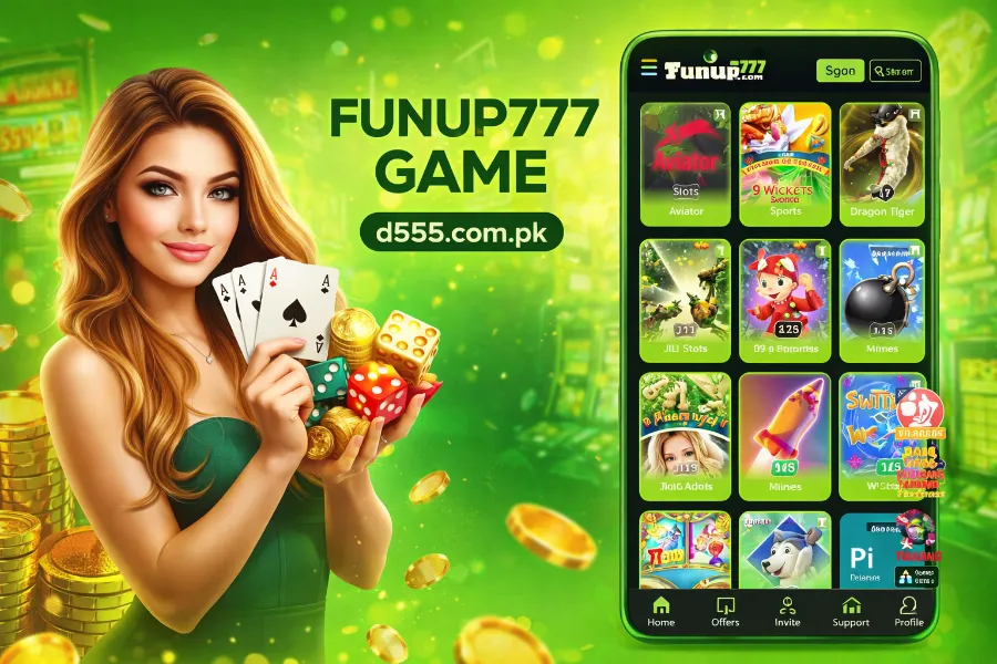 FUNUP777 Download (Trusted Earning App) in Pakistan