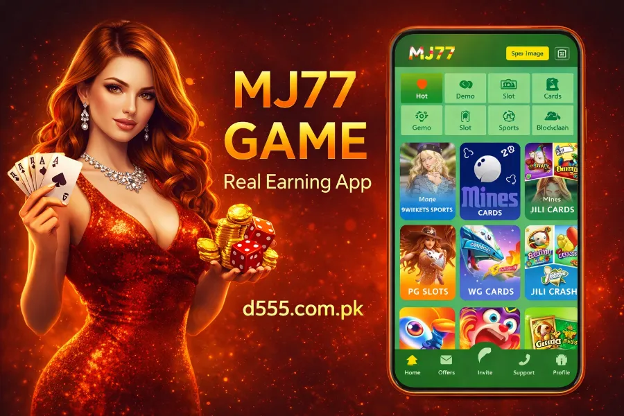 MJ777 Casino Game Download (Real Earning App) in Pakistan