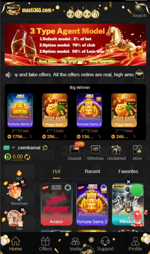 Masti365 Bet Download (Real Earning Game) for Pakistan