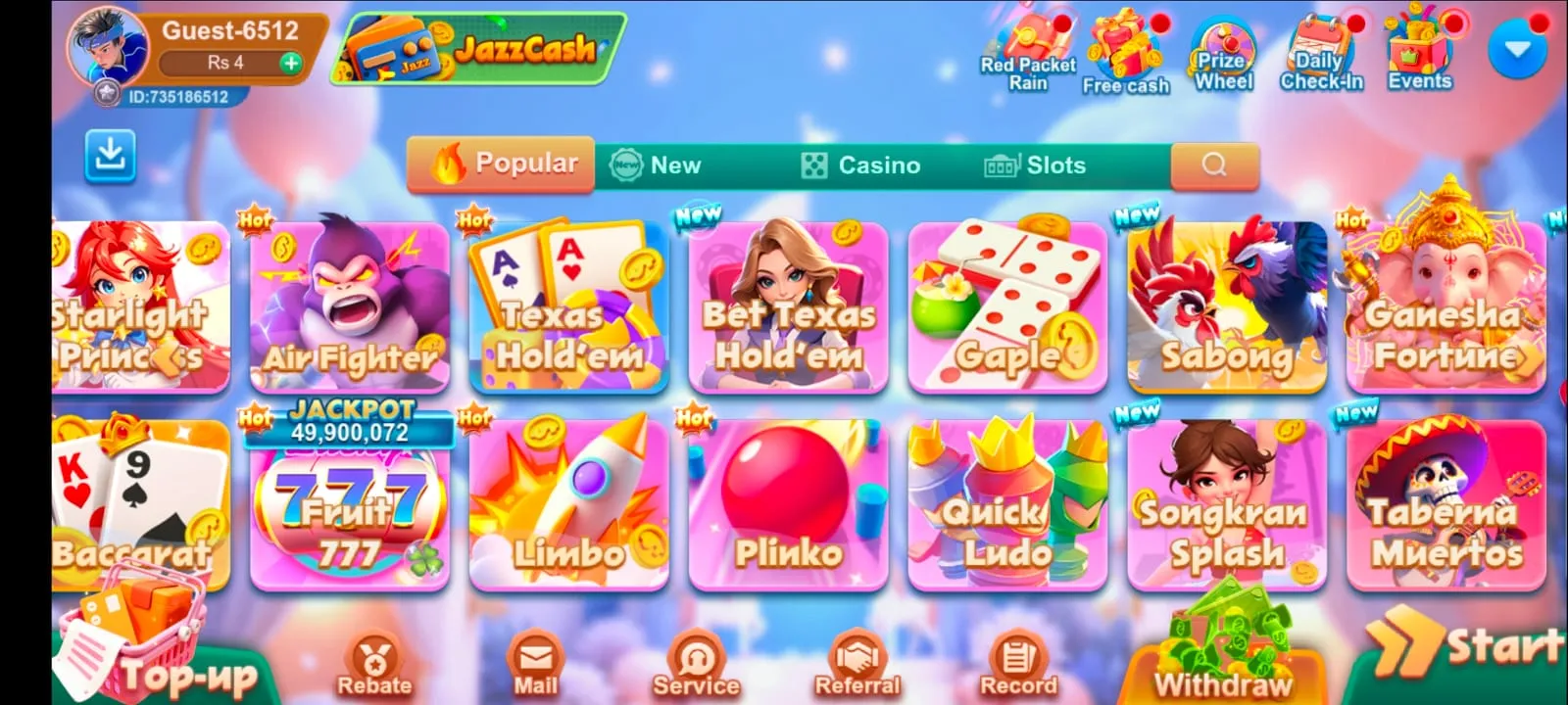 PAK75 Bet Game Download (Trusted Earning App) in Pakistan
