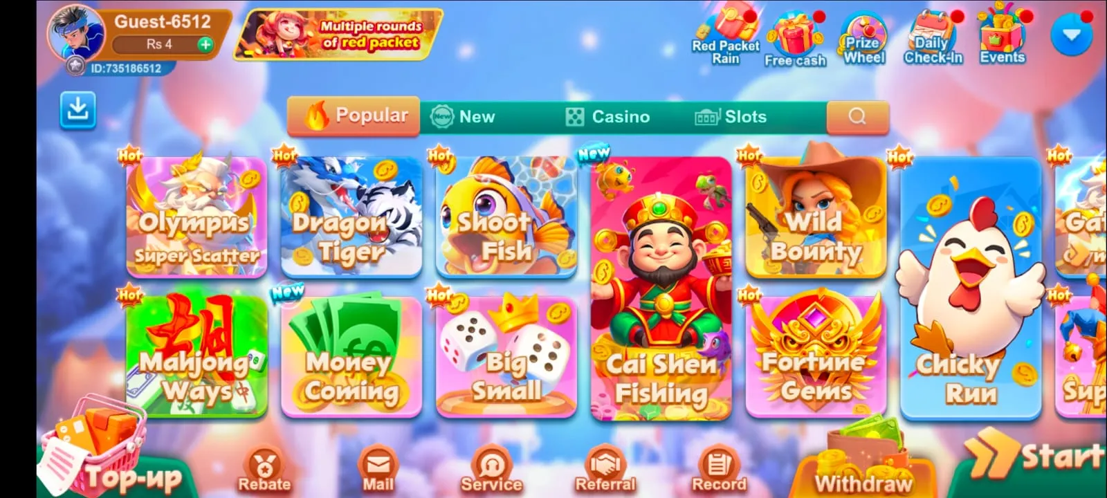 PAK75 Game Download (Real Earning App) in pakistan