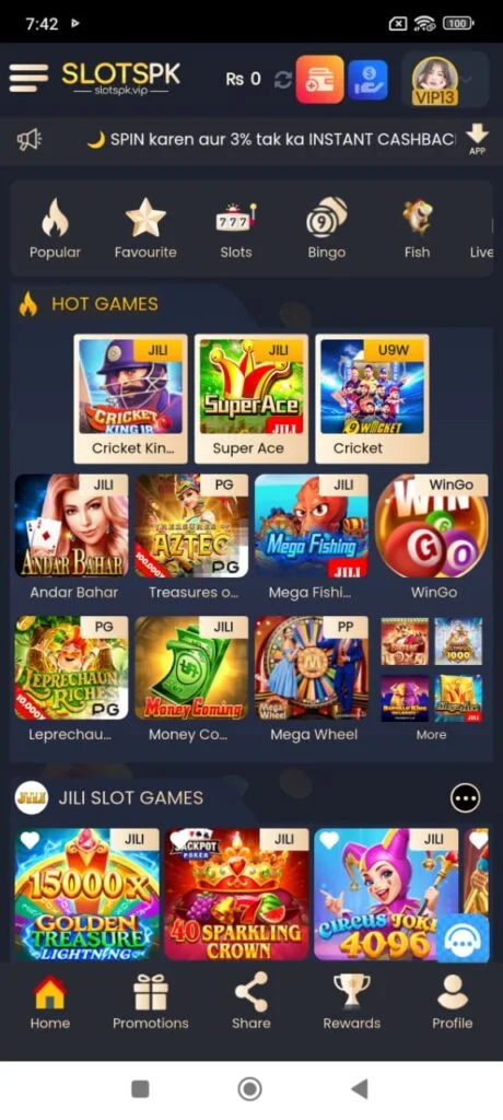 SlotsPK App Download (Real Earning App) in Pakistan