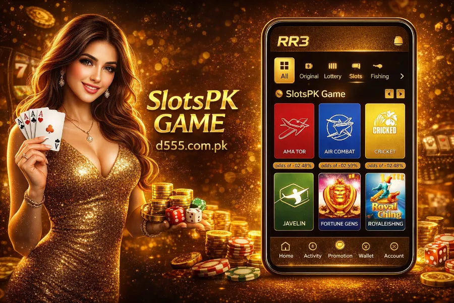 SlotsPK Download (New Pakistani Earning App) in Pakistan
