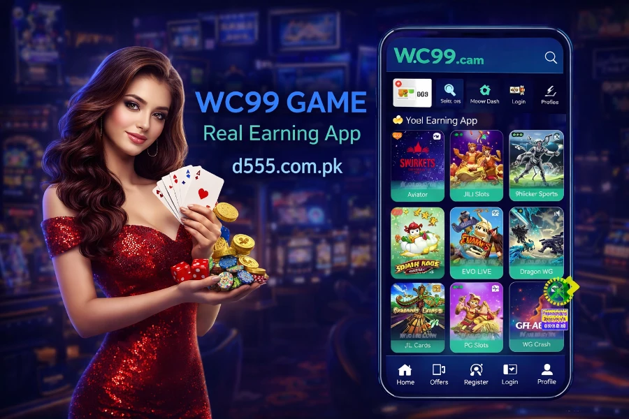 WC99 Casino Download (Real Earning App) in Pakistan