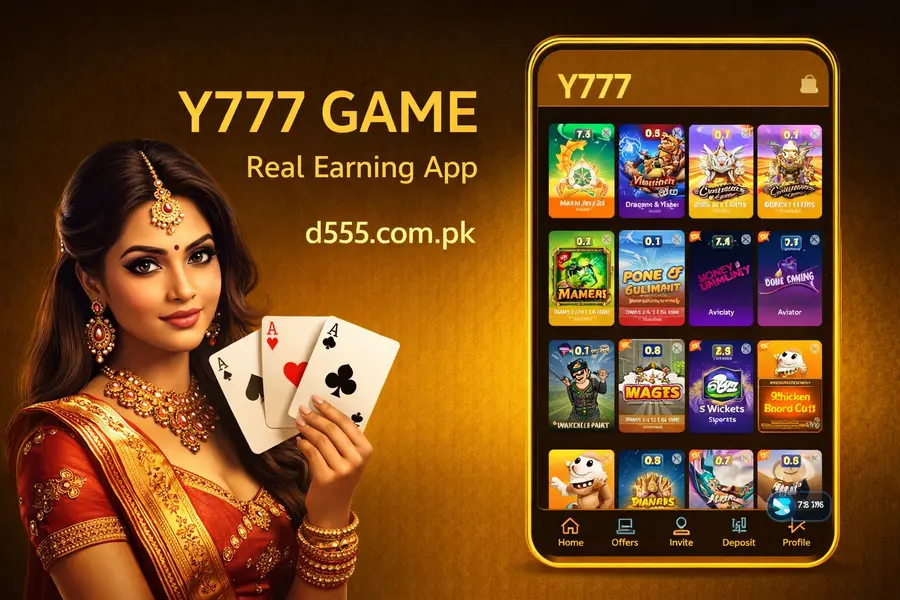 Y777 APK Download (Real Earning App) in Pakistan