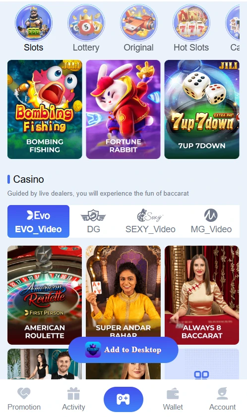 ZS777 Casino Game Download Real Earning Platform