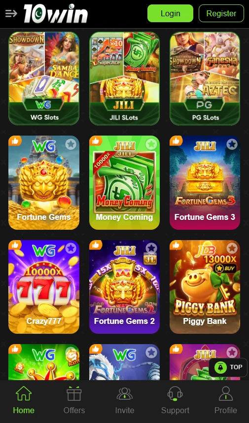10win Login App (Real Casino App) for Android