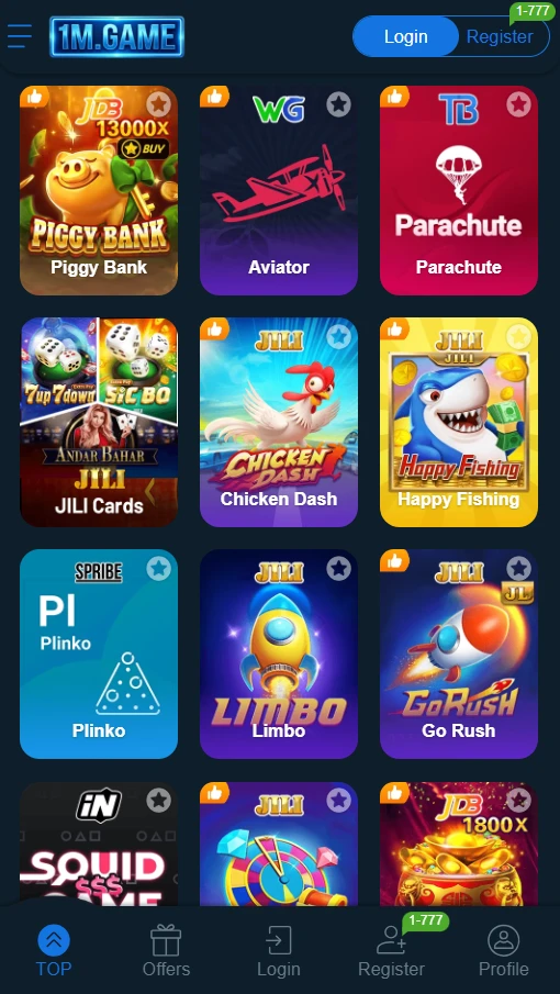 1M Bet Game Download APK