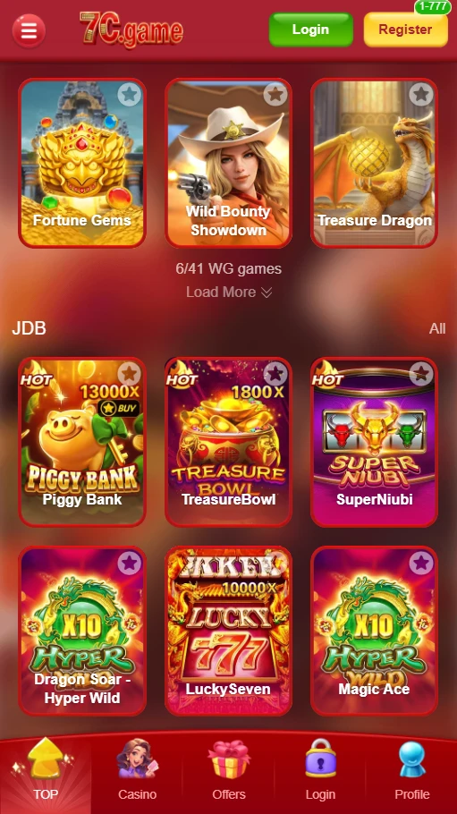 7C Casino Download APK