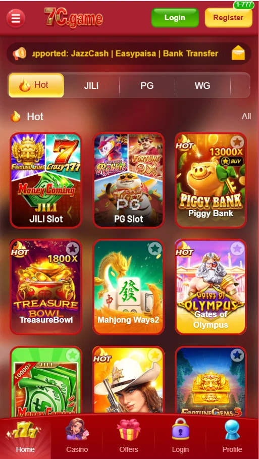 7C Login (Real Earning App)