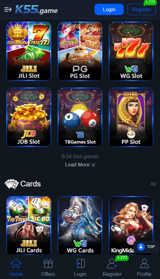 K55 Casino Game Download (Real Earning App) for Android
