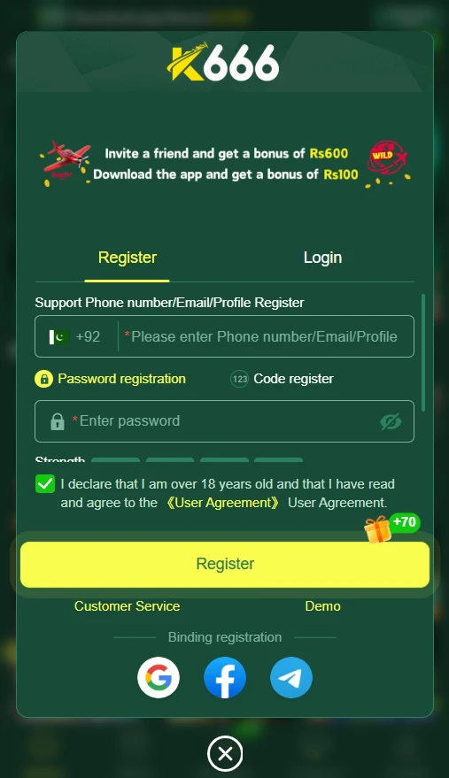 K666 Login & Register (Full 2026 Guide)