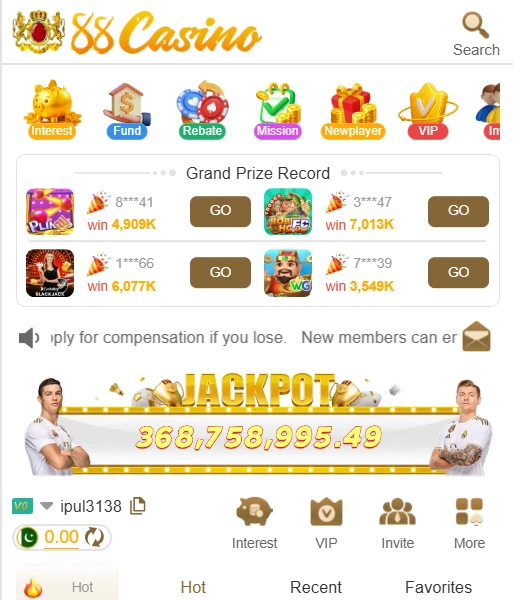 Real Jackpot Game (88 Casino) for Android