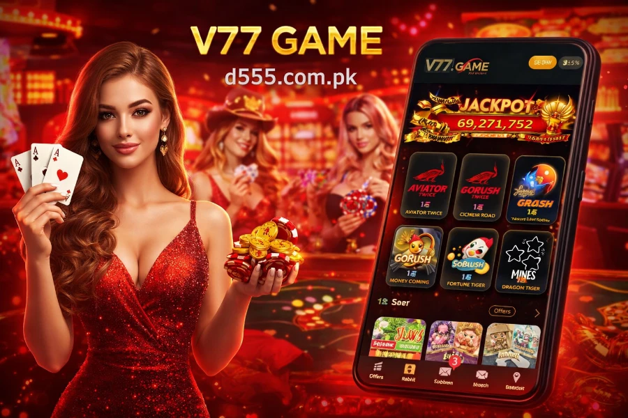 V77 Game App Download (Real Earning App) in Pakistan