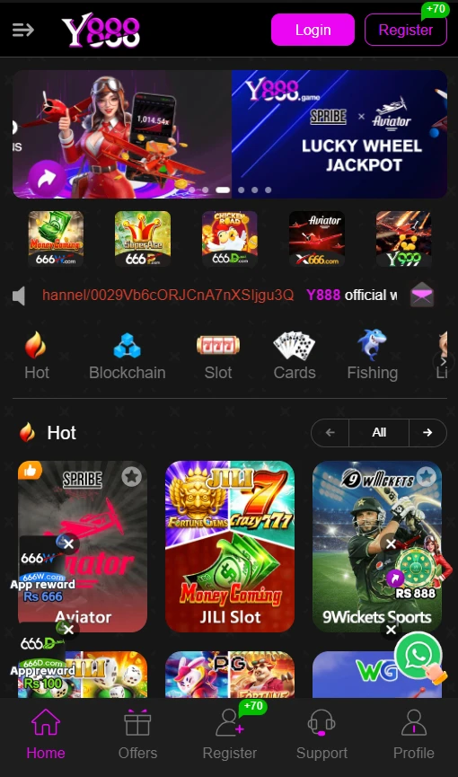 Y888 BET Game Download APK